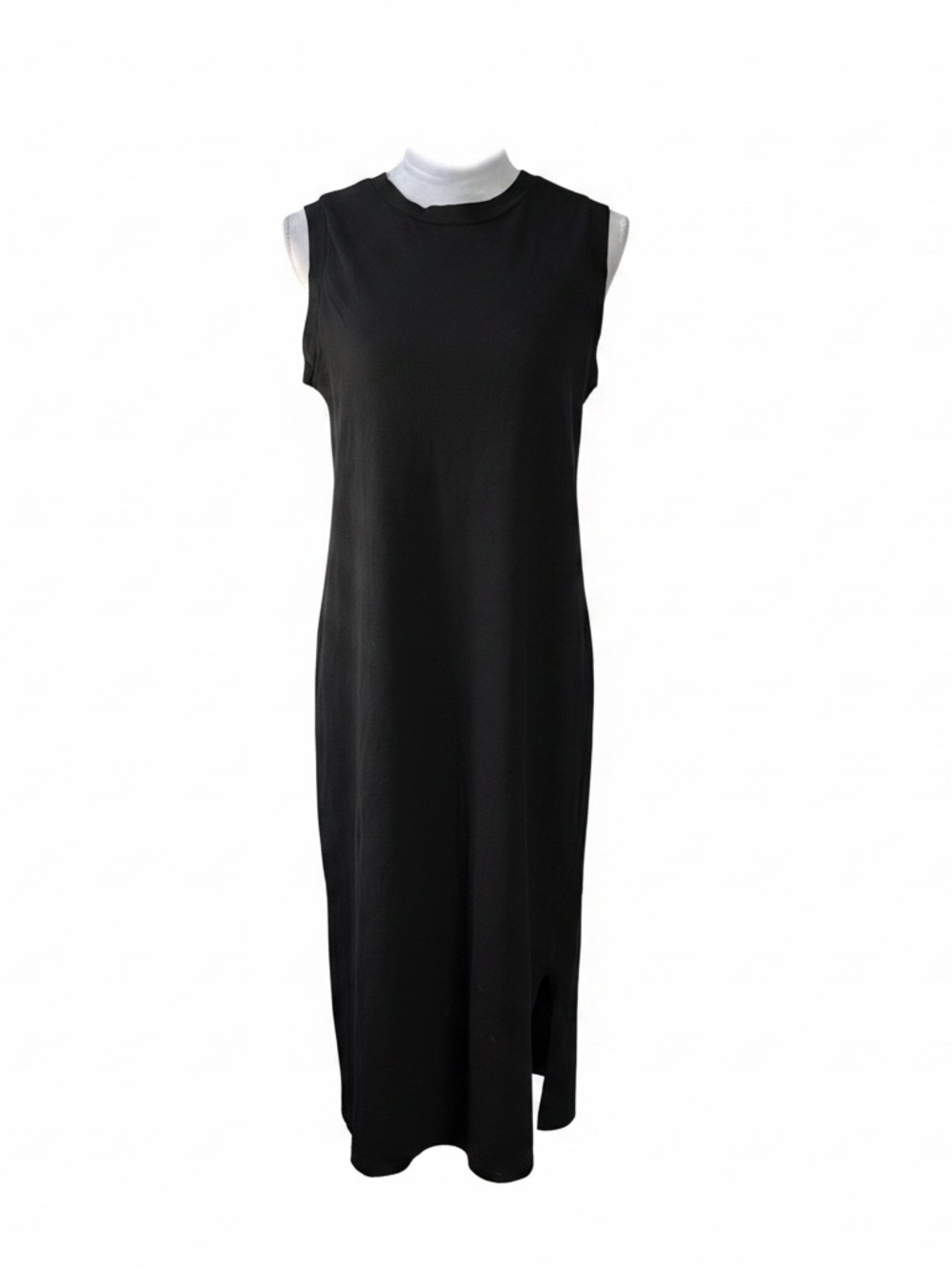 Universal Thread Black Sleeveless Mini Sheath Dress